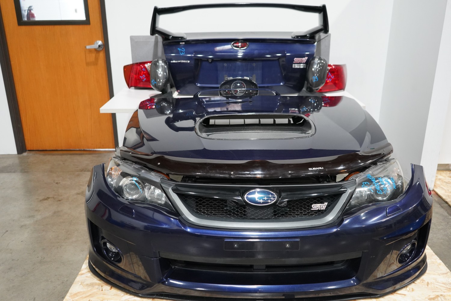 JDM 2008-2014 SUBARU WRX STI COMPLETE FRONT END
