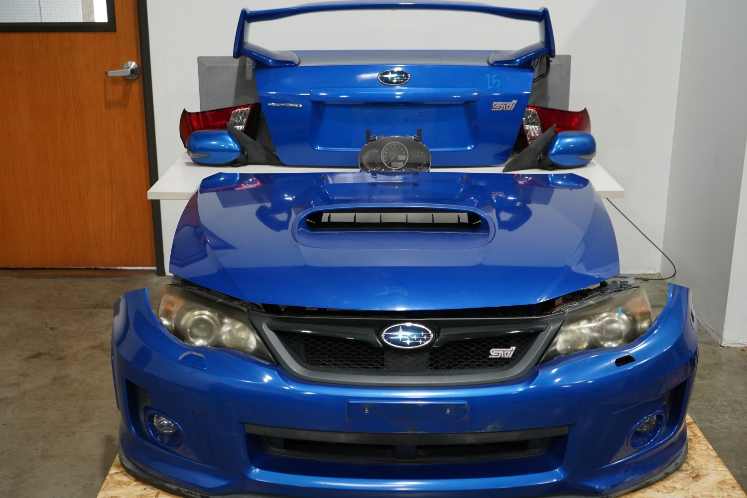 JDM 2008-2014 SUBARU WRX STI COMPLETE FRONT END